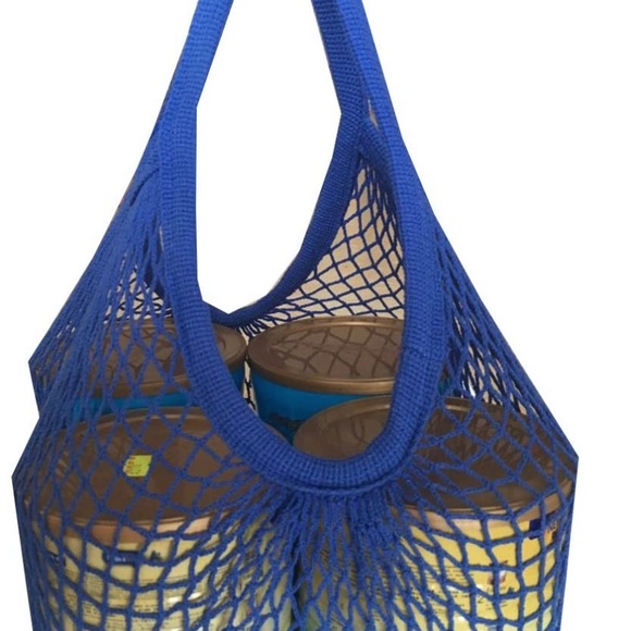 Pink Eco Cotton Mesh Farmers Market - Picture 11 of 13